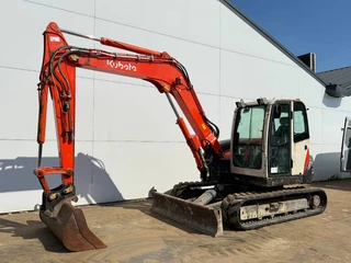 Kubota 2010 - KX080-3 - Quick Coupler / Hammer Lines afbeelding 2 miniatuur