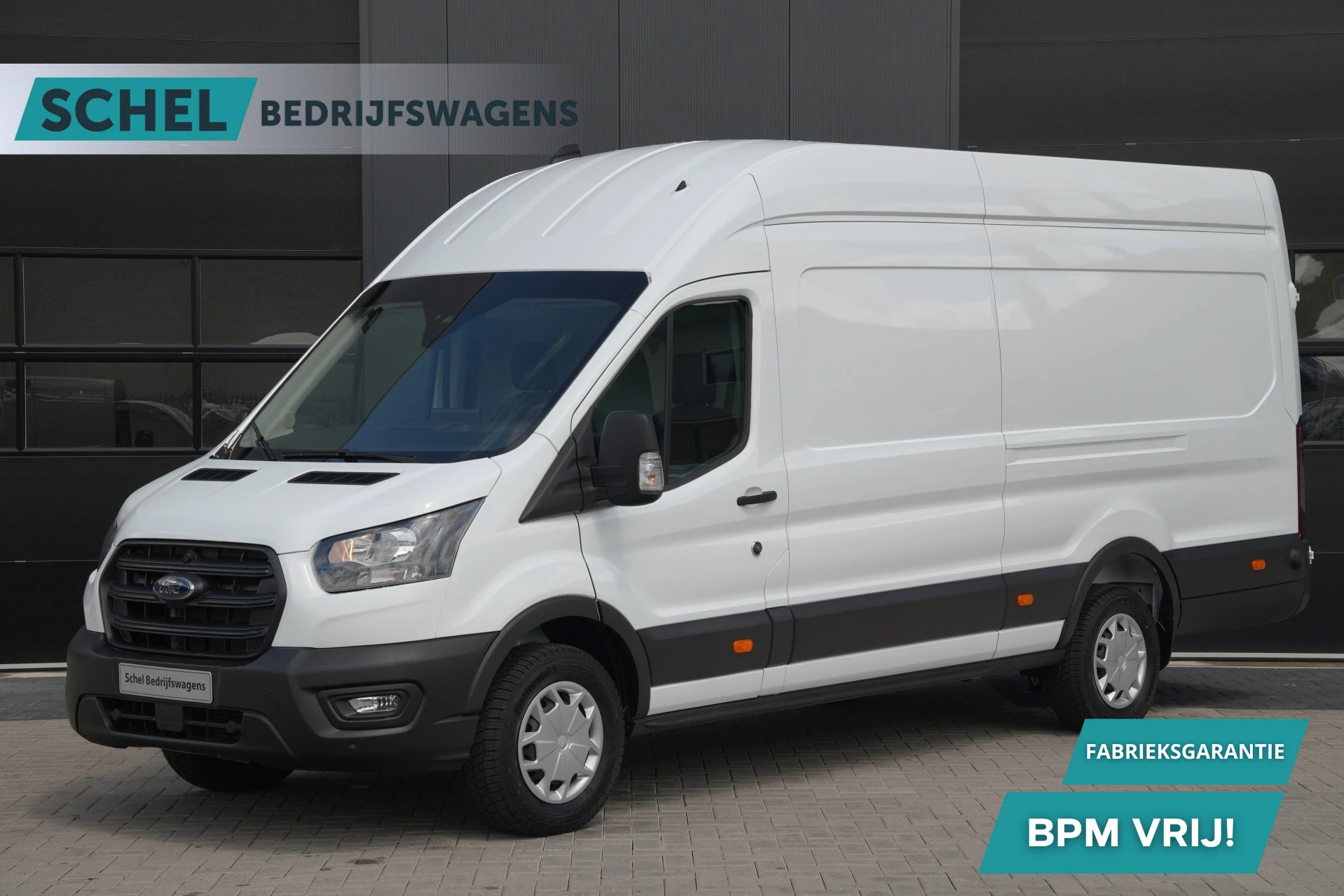 Ford Transit 2024 - 350 2.0 TDCI L4H3 Trend RWD 130pk - Navi - PDC - Stoelverwarming - Elektr. bestuurdersstoel - Rijklaar zdjęcie 1