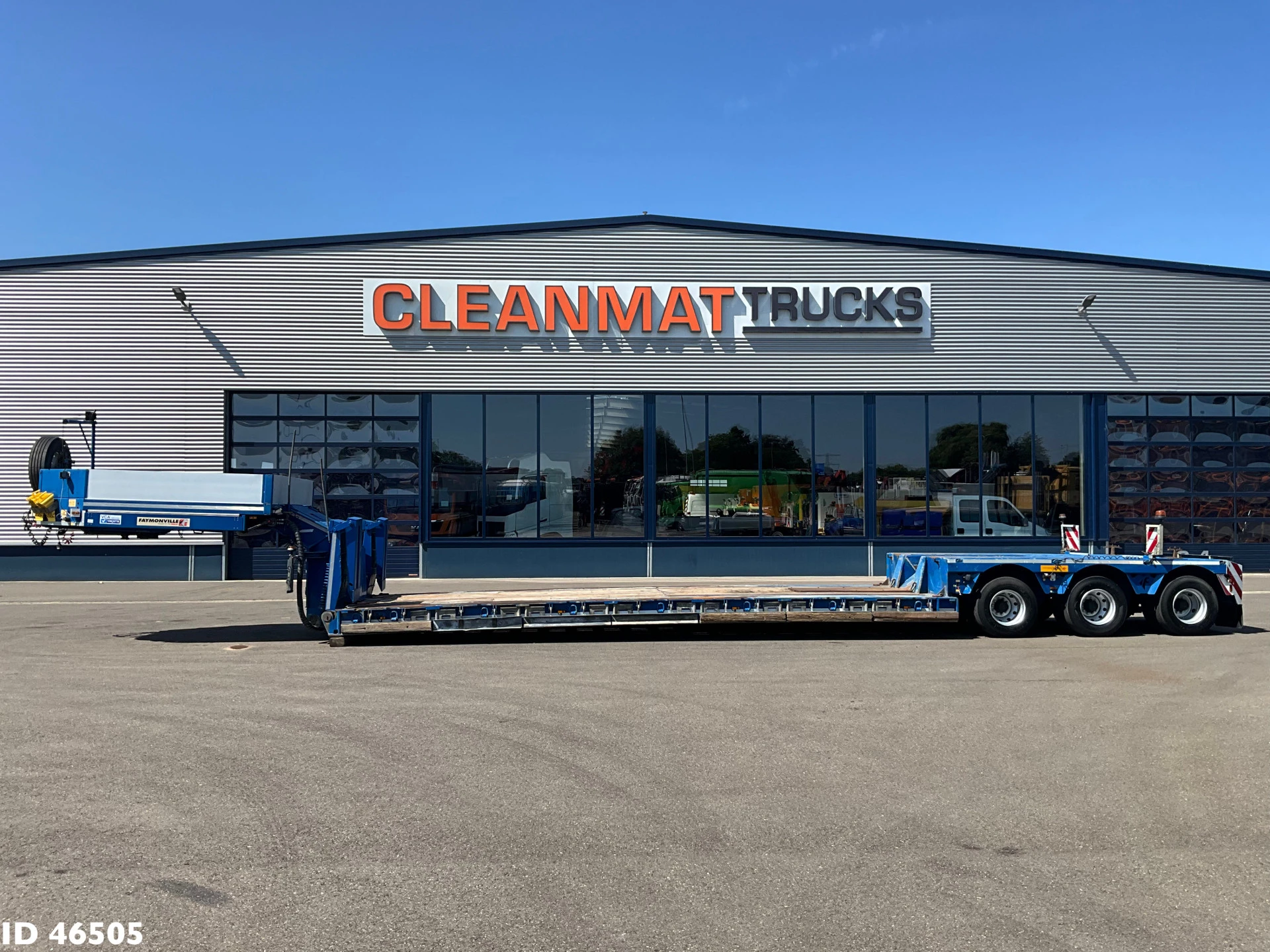 MAN TGX 2021 - 41.640 Euro 6 8x4 + Faymonville 3-assige Euro Dieplader afbeelding 26