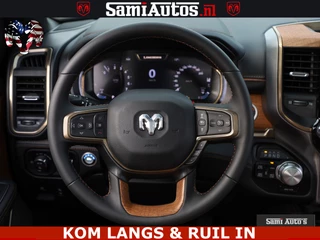 Dodge Ram Pick-Up 2024 - LONGHORN ® EDITION | NEW SADDLE LEATHER | VIRTUAL | HEAD | PANODAK | LUCHTVERING | BOM VOL | DC | 5,7L V8 HEMI 402 PK | image 28