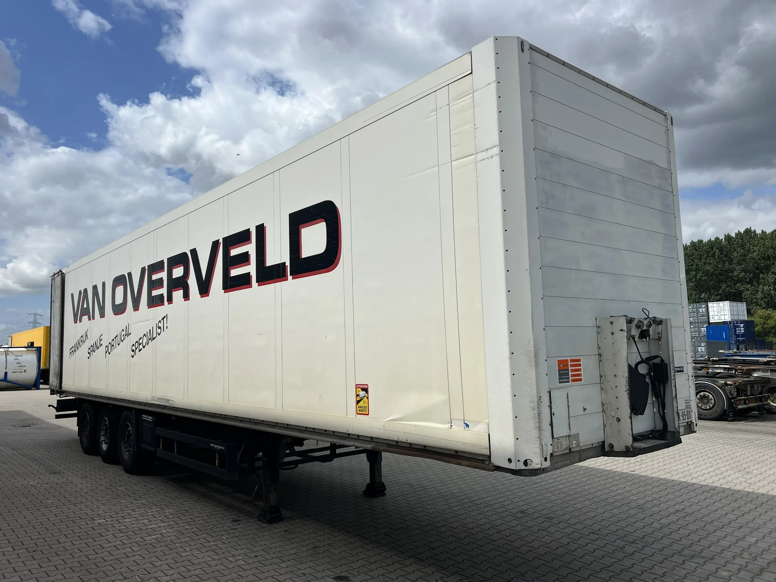 Schmitz Cargobull SKO 24 2008 - SKO24 / SAF DISC / 2x LIFTAXLE / GALVANIZED / NL-TRAILER afbeelding 6