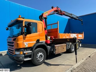 Scania P 2017 - 340 EURO 6, CNG, 6x2, Retarder, Palfinger, Remote zdjecie 14