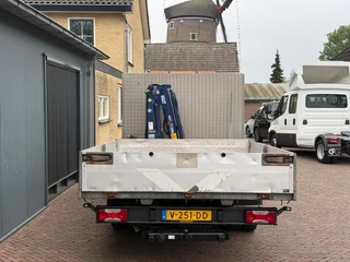 Iveco Daily 2017 - 40C18 3.0 Hi Matic Openlaadbak 3.7m Amco Veba Kraan AC Euro 6 image 3