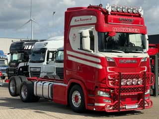 Scania S 2021 - S650 V8 Chassis 4.35 WB Retarder Full Air Euro 6D * TOP * afbeelding 2 miniatuur