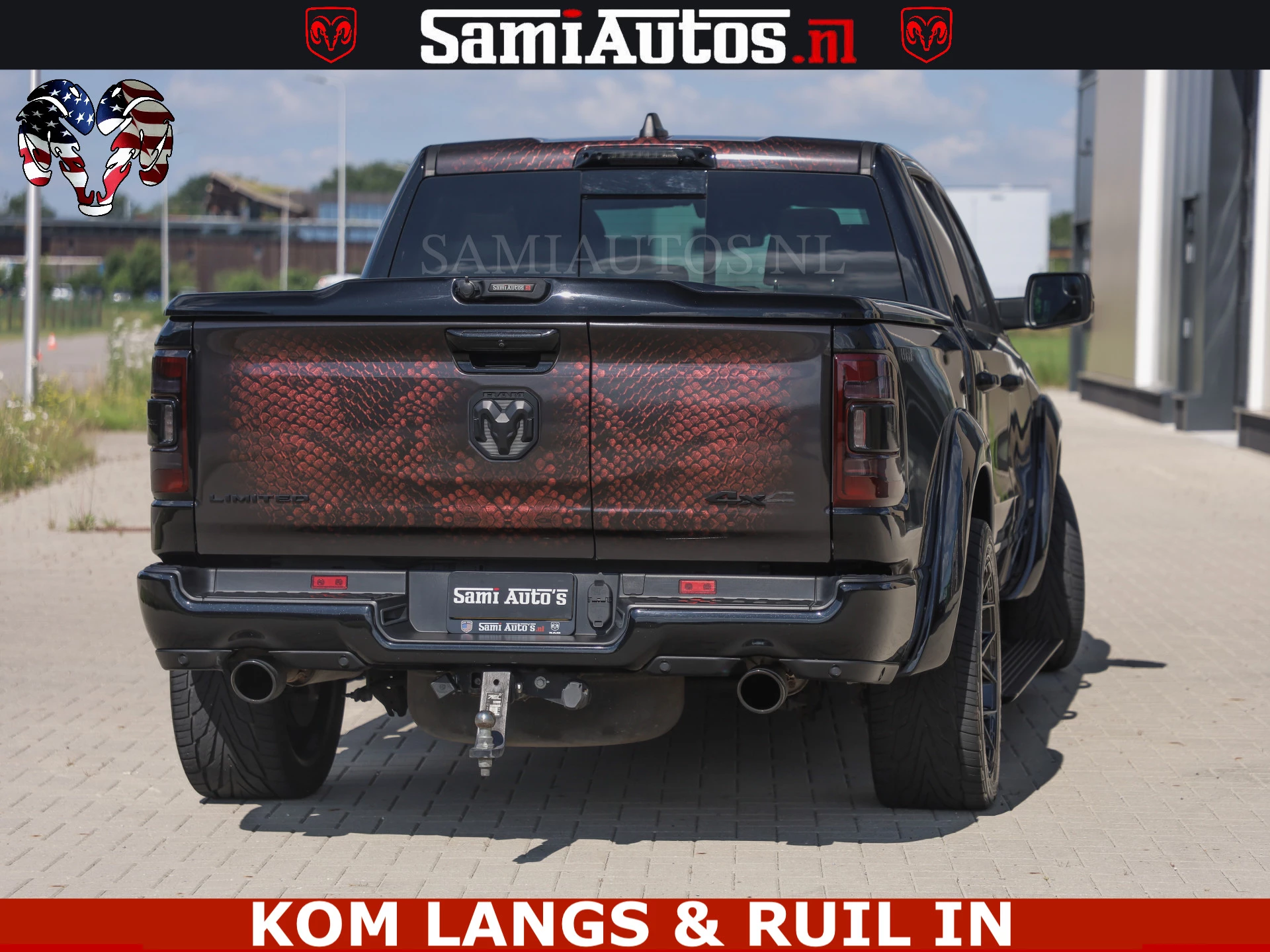 Dodge Ram Pick-Up 2023 - COBRA HULK PACK | 5.7 V8 402 PK | LIMITED EDITION | HUD | LUCHTVERING | BOM VOL | zdjęcie 76