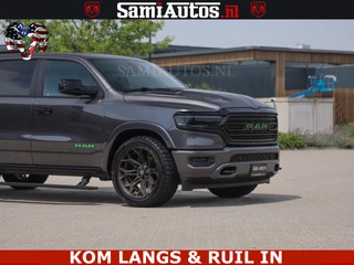Dodge Ram 1500 2023 - LIMITED 5.7 V8 | GRANITE KLEUR | BRONS 4PLAY WIELEN | HUD | MEGA DIK | LUCHTVERING | VOLLE PICK UP | image 11