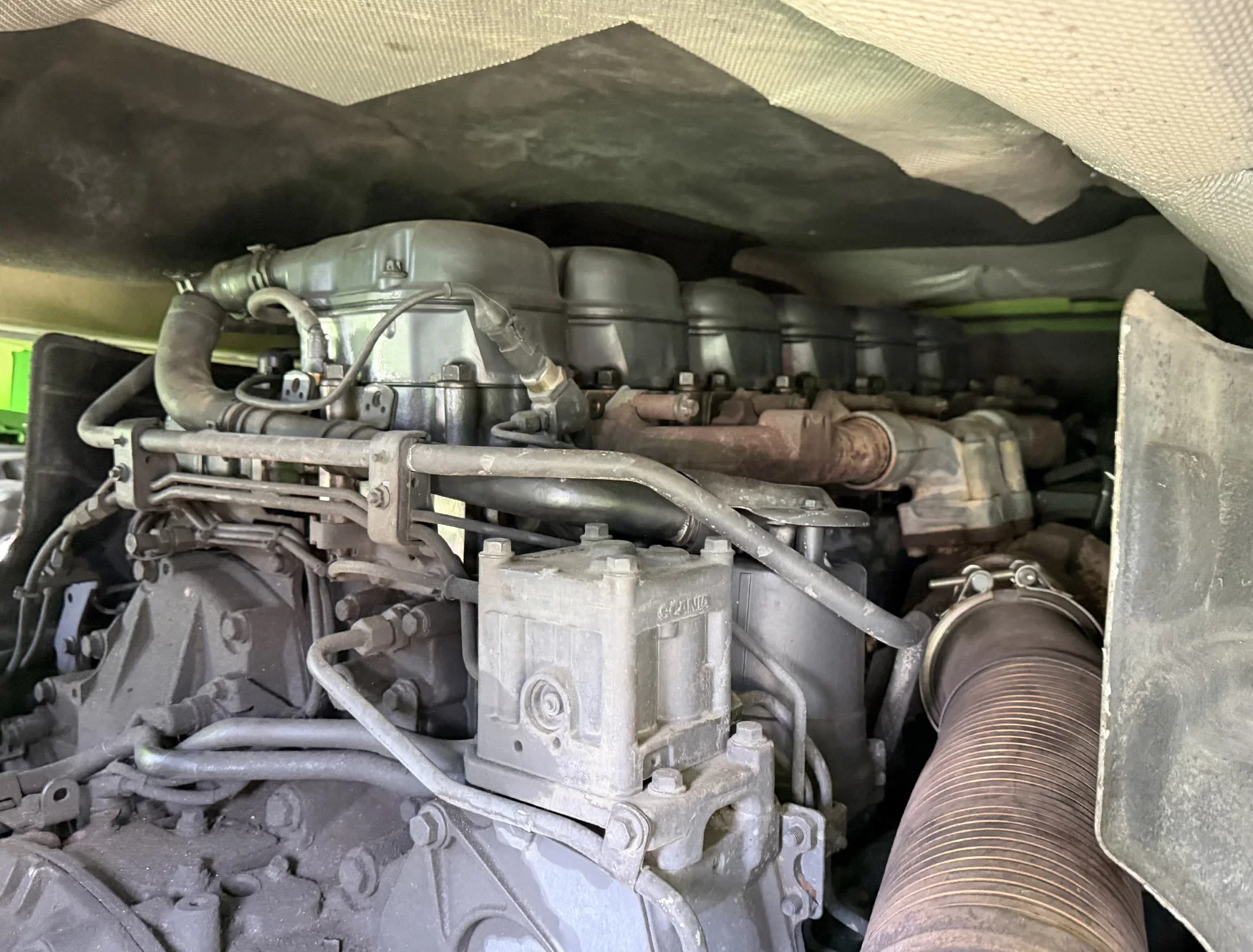 Scania R 2019 - R450 NGS 2X TANKS PARK AIRCO ONLY 738.000 KM 4-POINT AIRSUSPENSION BELGIUM TRUCK obrázek 22