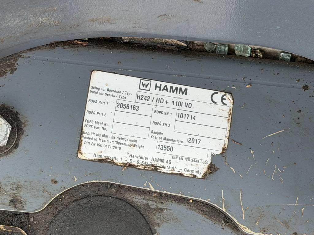 Hamm 2017 - HD+ 110I VO изображение 38
