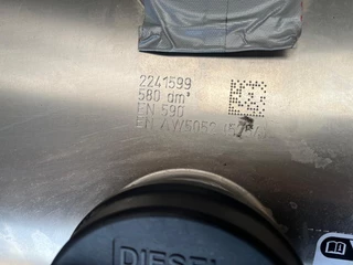DAF N/A - Brandstoftank Diesel 580L 2241599 eerste montage compleet met steunen image 4