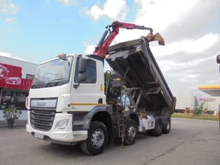 DAF CF 370 2016 - 8X4 + PALFINGER EPSILON te koop