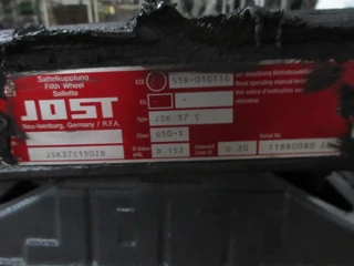 JOST 1353631JSK 37 C // G50-X D 152 2021 - 1353631 KOPPELSCHOTEL SCANIA S 450 EURO 6 NGS afbeelding 3 miniatuur