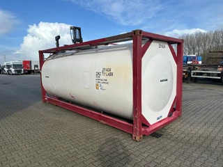 CIMC tankcontainers N/A 2017 - 20FT ISO /  25.010L / L4BN / 22K2 / T11 / steam heating / bottom discharge / 2.5Y-TEST/CSC: 07/2027 obrazek 26