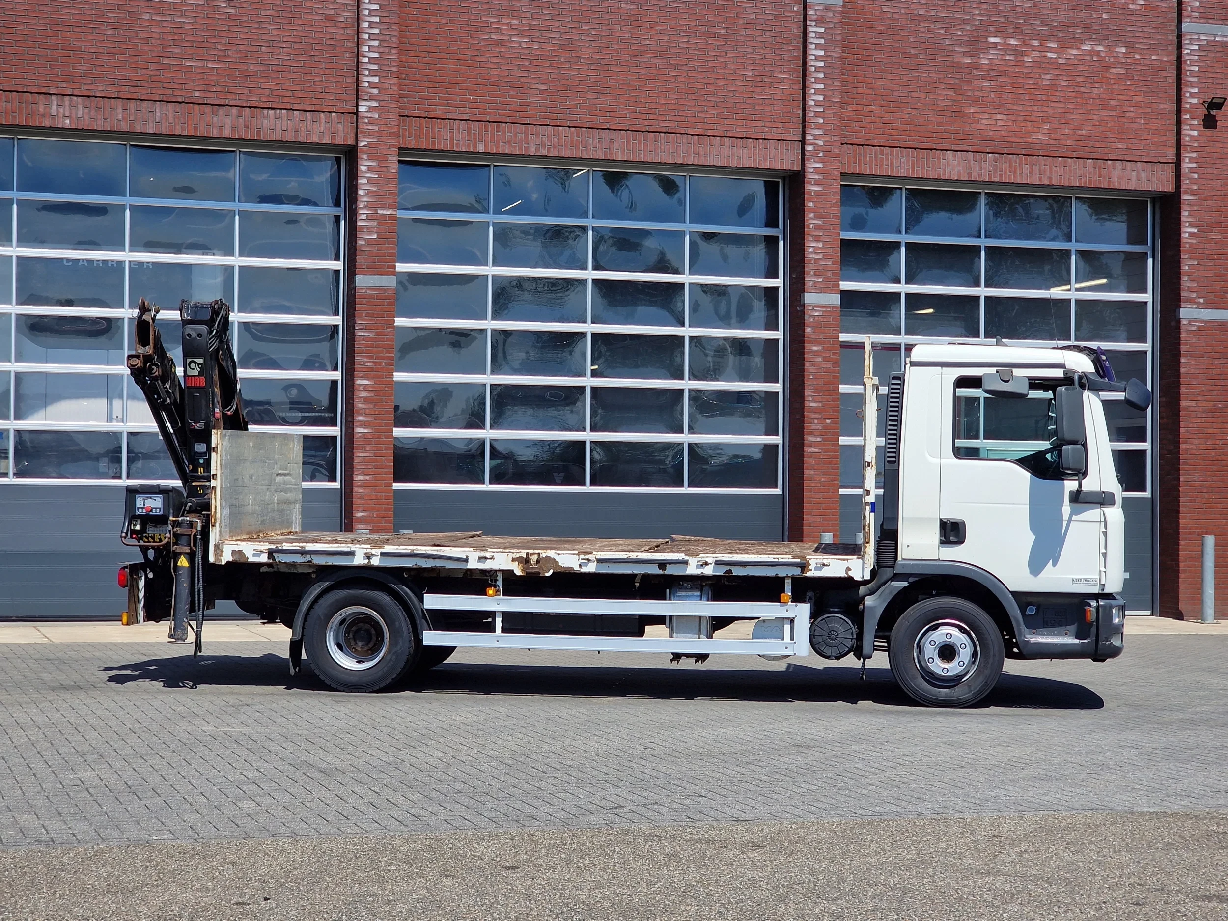 MAN TGL 2008 - 12.210 - HIAB 077 DUO Crane / Grua - Manual gearbox - Euro 4 zdjęcie 10