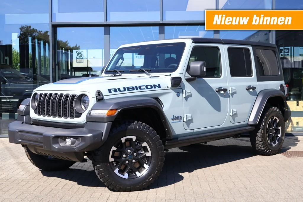 Jeep Wrangler 2024 - 4XE RUBICON PLUG-IN HYBRID / NIEUW Model / EARL afbeelding 1