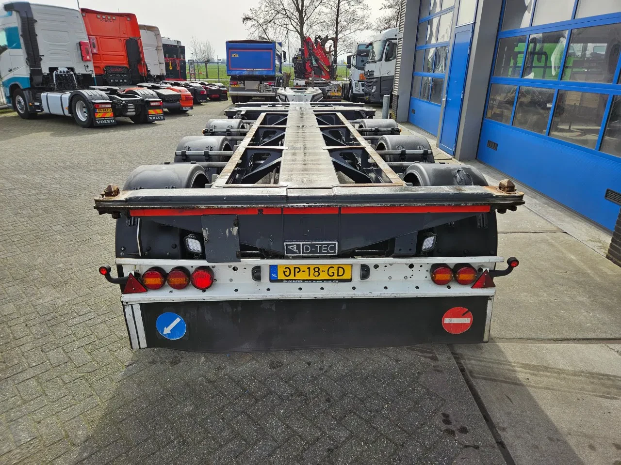 D-TEC 2016 - Flexitrailer Gescoopeerd Apk TÜV 10-2026 immagine 6