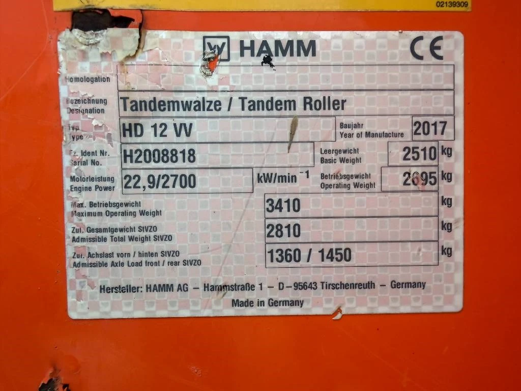 Hamm 2017 - HD12 VV afbeelding 15