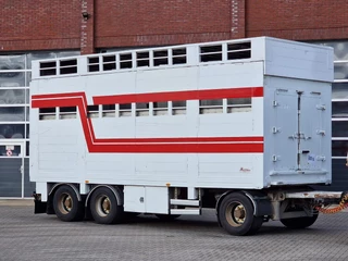 Samro N/A 2012 - 3 axle - 2 deck livestock - Lifting roof - Regnault box zdjecie 2