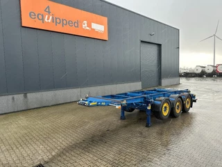 Burg N/A 2003 - 20FT/3-axles / empty weight: 3.290kg / SAF DISC / ADR (EXII, EXII, FL, OX, AT) / LIFTAXLE / NL-Chassis zdjecie 25