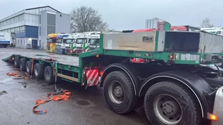 Goldhofer N/A 2009 - STZ-H5,5 ACLE, 3 AXLE FORCED STEERING, DOUBLE HYDRAULIC RAMPS, TUV TILL 11-11-2026 immagine 9