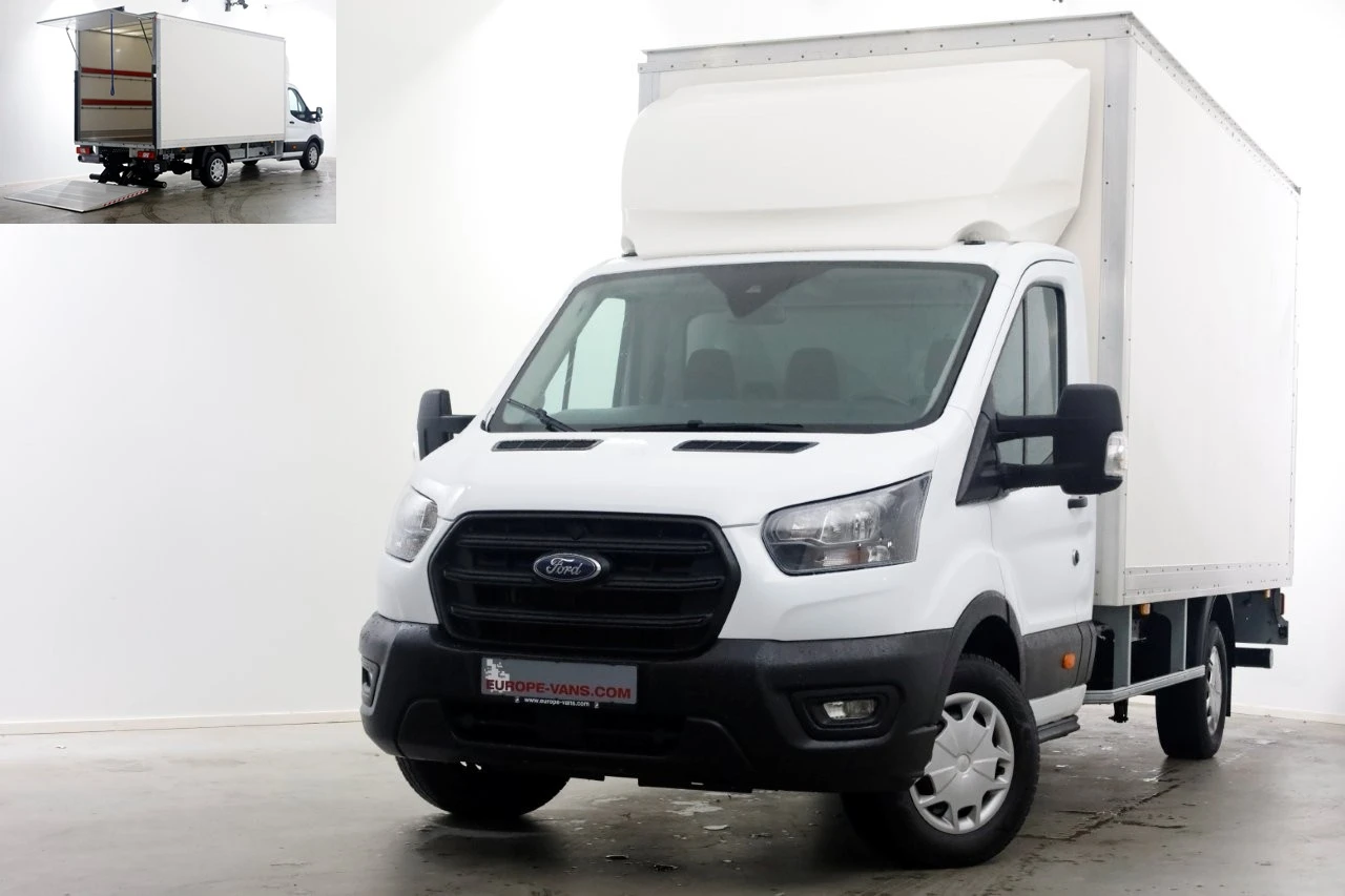 Ford Transit 2024 - 350 2.0 TDCI 130pk RWD Trend Bakwagen met laadklep 03-2024 afbeelding 1