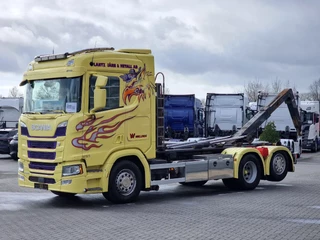 Scania R 2018 - R500 NGS 6x2*4 - HIAB Hooklift 21T - Retarder - Steering axle - Full air - Leather - Led image 30