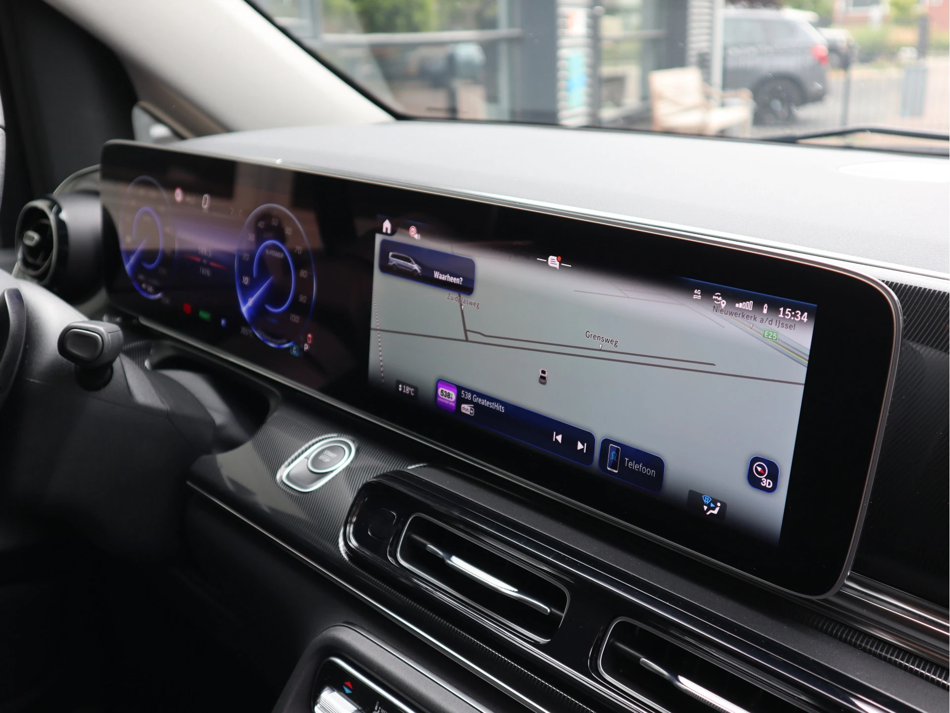 Mercedes-Benz EQV 2024 - 300 90 kWh L2 - 8 Persoons 2+3+3 - Facelift afbeelding 13