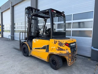 Hyundai 2020 - 5000kg elektrische heftruck forklift 5ton duplex e afbeelding 2 miniatuur