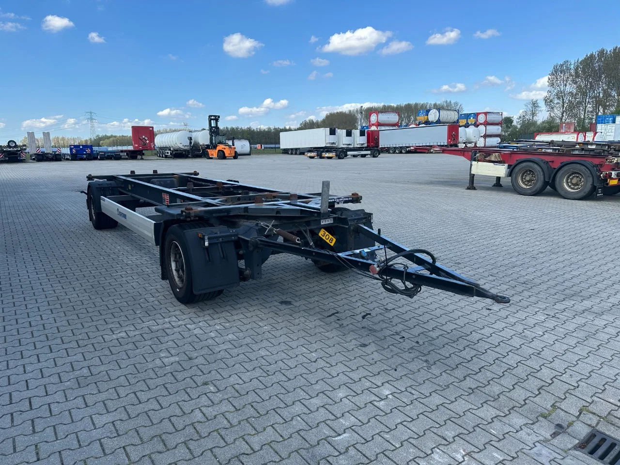 Krone 2019 - AZ18 MAXI 2-assige aanhanger / BPW + schijfremmen / 20FT / 4x beschikbaar obrázek 25