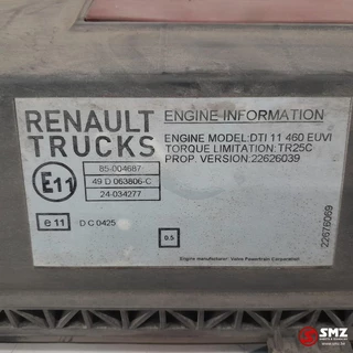Renault N/A 2017 - Occ kleppendeksel DTI11 EUVI Renault bild 4