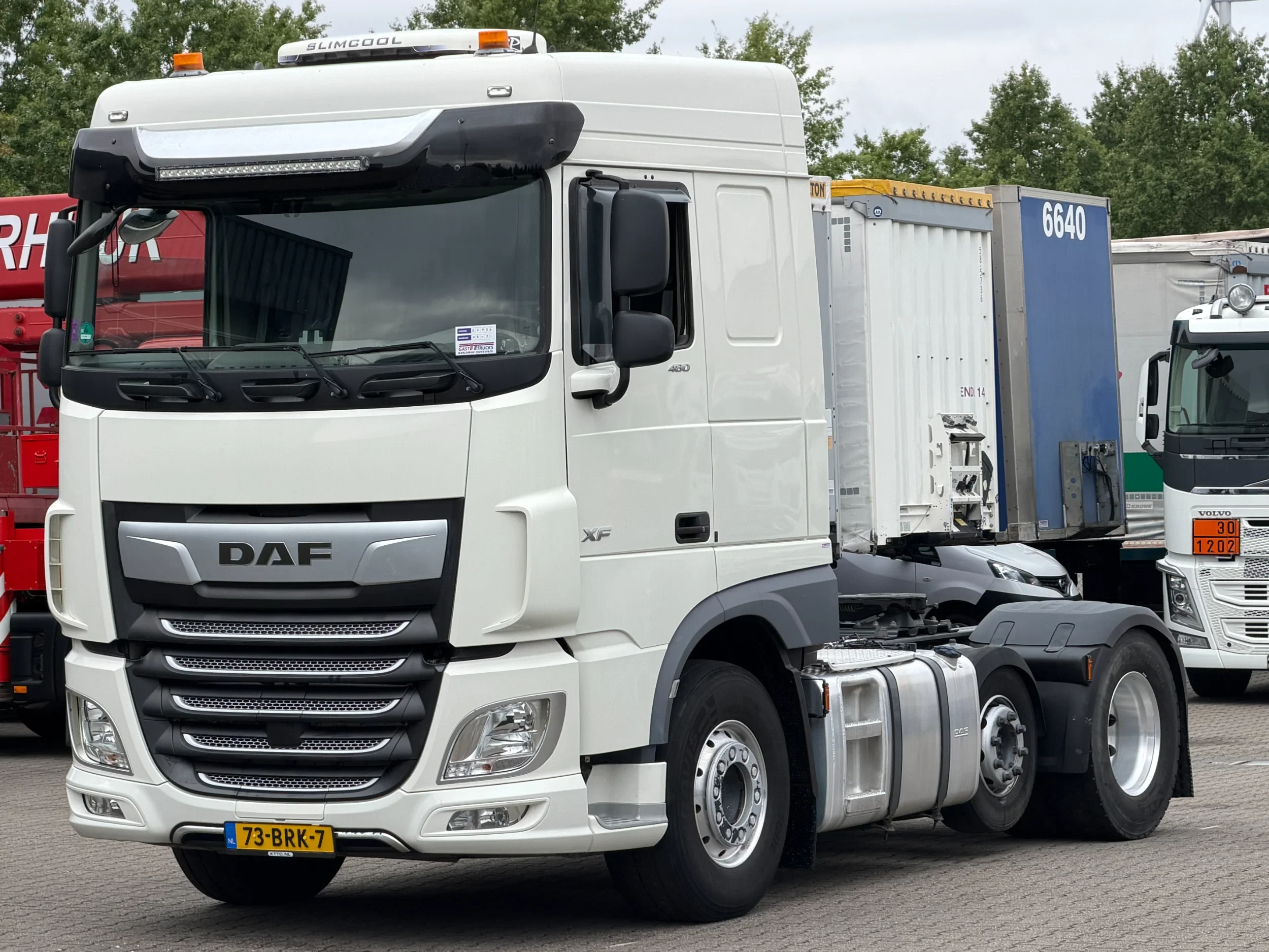 DAF XF480 2021 - 6x2 FTP Euro 6D *465 Tkm*NL-Truck*2021* afbeelding 1