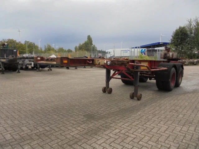 Krone 1989 - SZC 20 Z STEEL SUSPENSION NL KENTEKEN 6 IN STOCK afbeelding 1