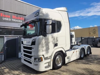 Scania R 2026 - R590 V8 NGS New A6X2NB full air retader Pto prep 295wb te koop