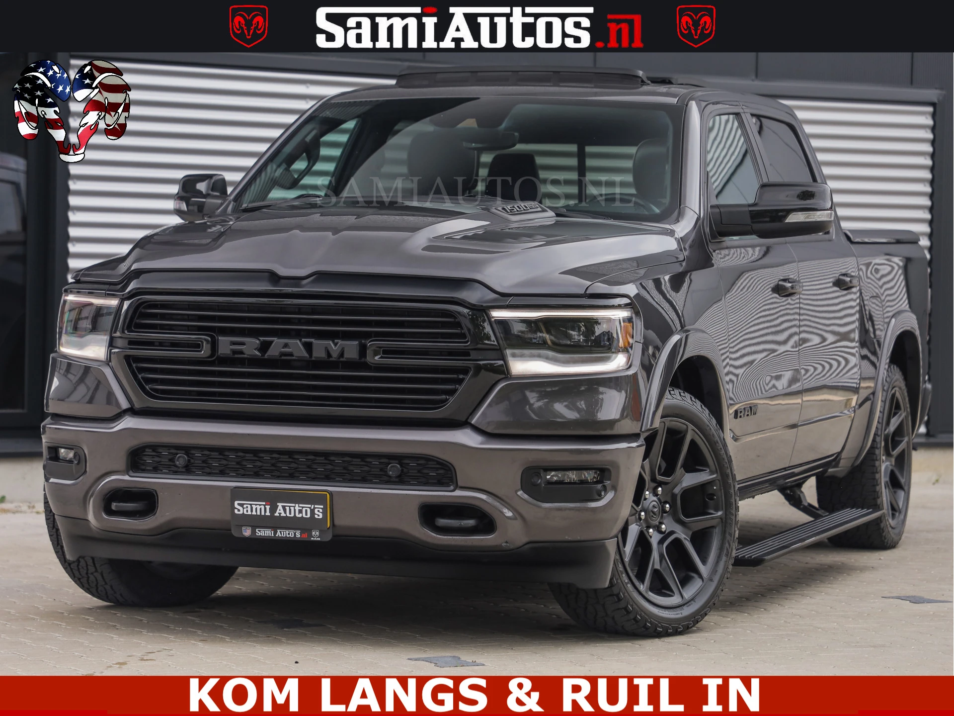 Dodge Ram Pick-Up 2023 - SPORT LARAMIE 5.7 V8 HEMI | LUCHTVERING | 2023 | PANODAK | GROOTSCHERM | DC | TOP KLEUR GRANITE | afbeelding 15