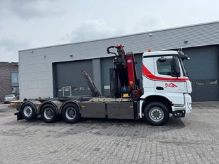 Mercedes-Benz Arocs 3251 8x4,hooklift,HMF 3220 k5 jib k4 ,winch 2019 - N/A image 3