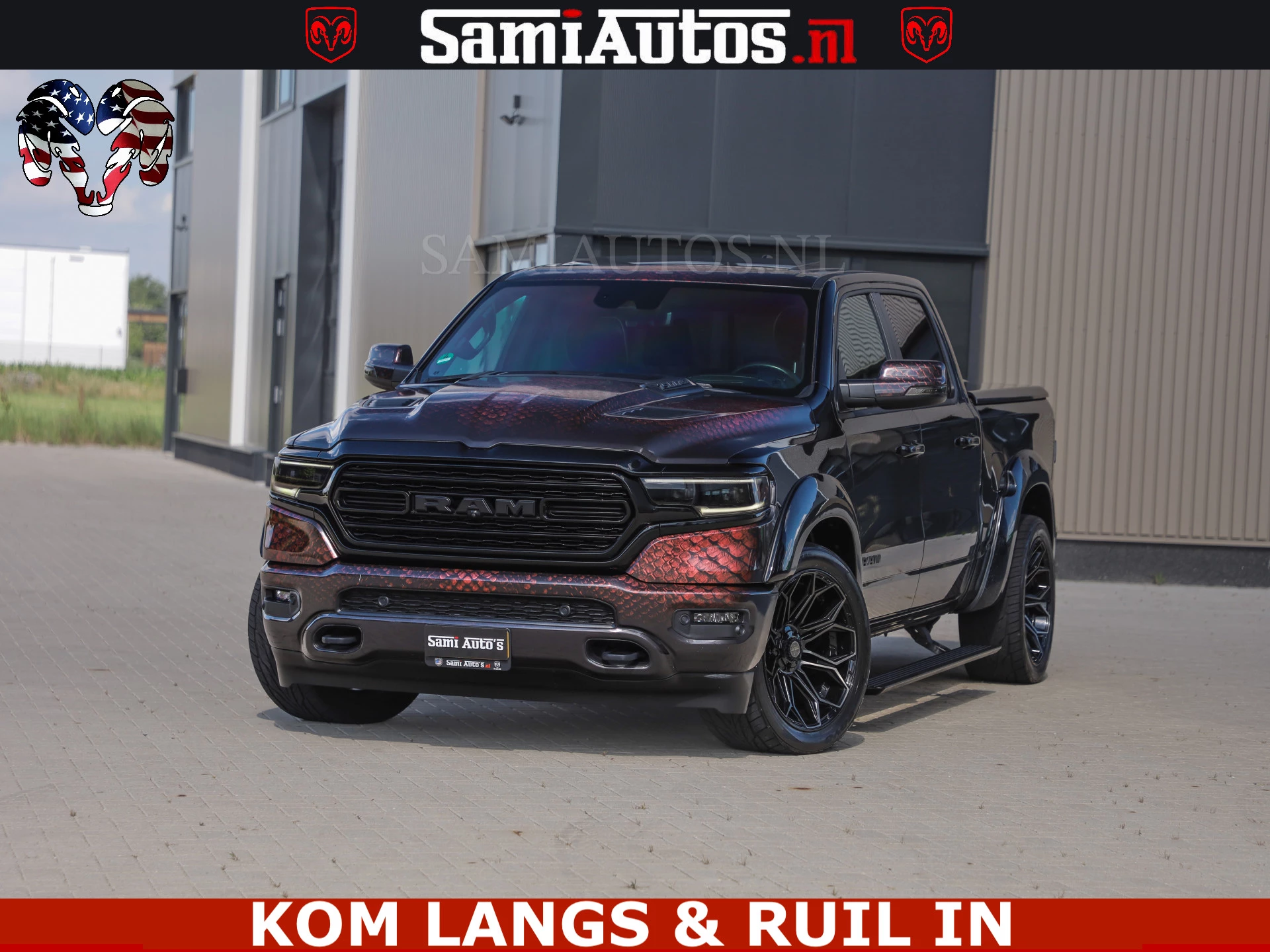 Dodge Ram Pick-Up 2023 - COBRA HULK PACK | 5.7 V8 402 PK | LIMITED EDITION | HUD | LUCHTVERING | BOM VOL | zdjęcie 11