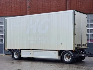 Volvo FH 2013 - 13.460 Globetrotter XL 6x2 - Box with side doors - Loadlift + Kelberg trailer 2012 with loadlift afbeelding 14