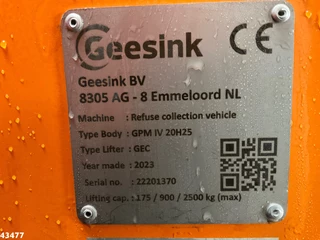 DAF FAG XD 340 Geesink GPM IV 20m³ GEC 2023 - N/A image 17
