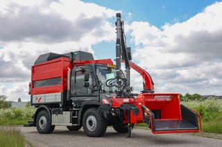 Mercedes-Benz Unimog 2023 - U 427 Greentec woodchipper combi obrazek 8