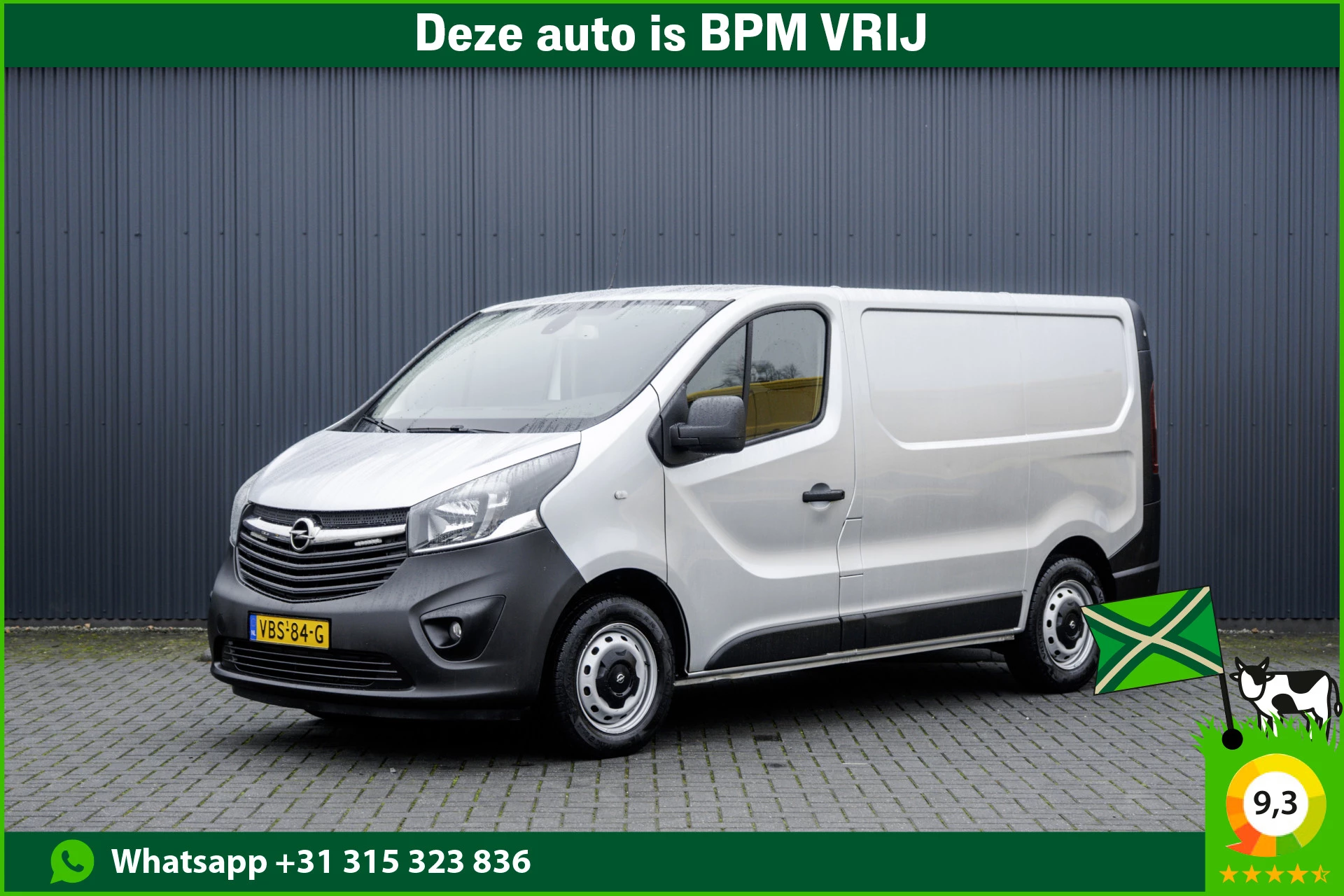 Opel Vivaro 2019 - 1.6 CDTI L1H1 | Euro 6 | Edition EcoFlex | LED | Camera | Navi | Cruise | Airco immagine 1
