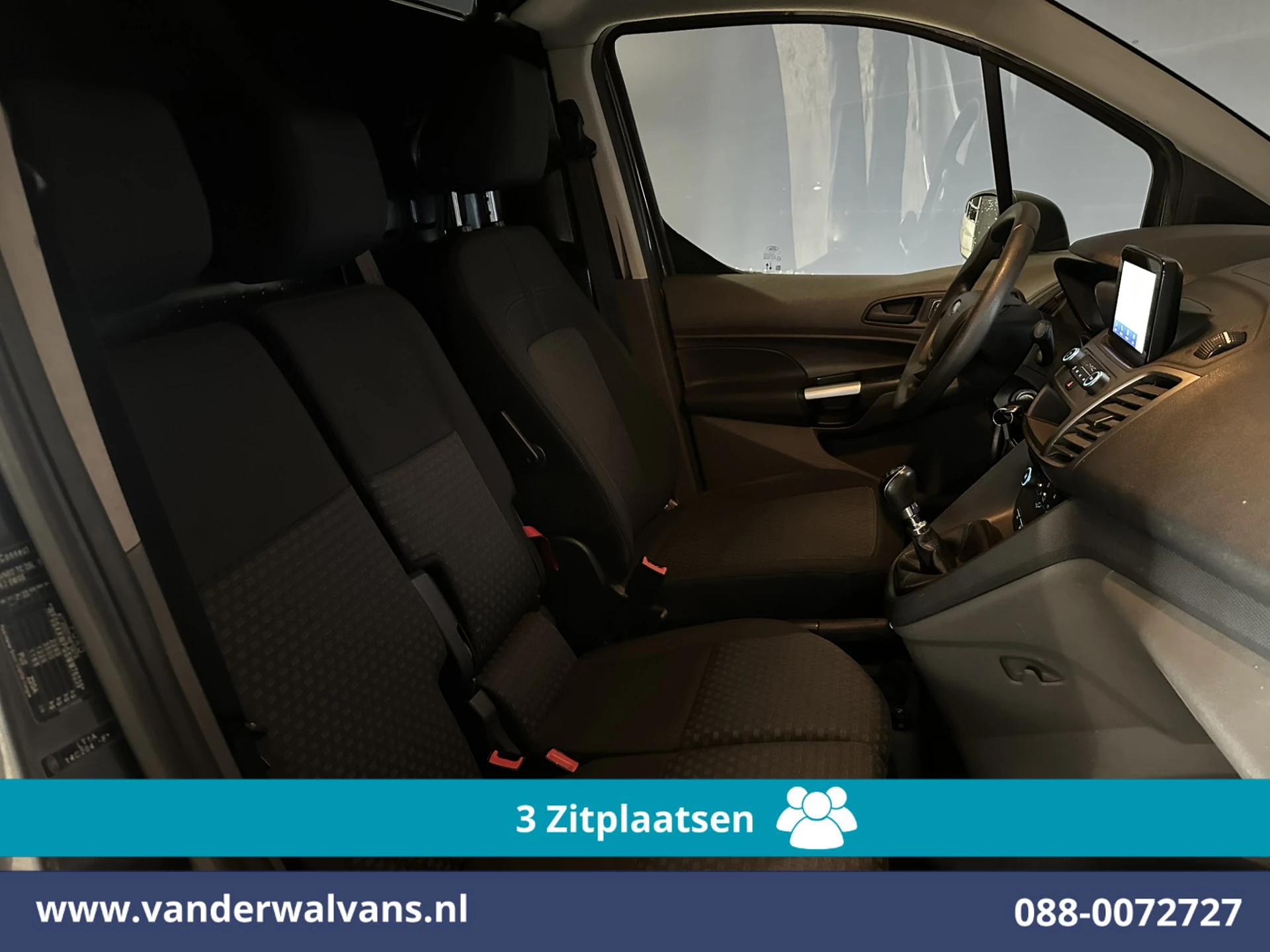 Ford Transit Connect 2021 - 1.5 EcoBlue 100pk L2H1 Euro6 Airco | 3-Zits | Camera | Navigatie | Verwarmde voorruit imagen 2