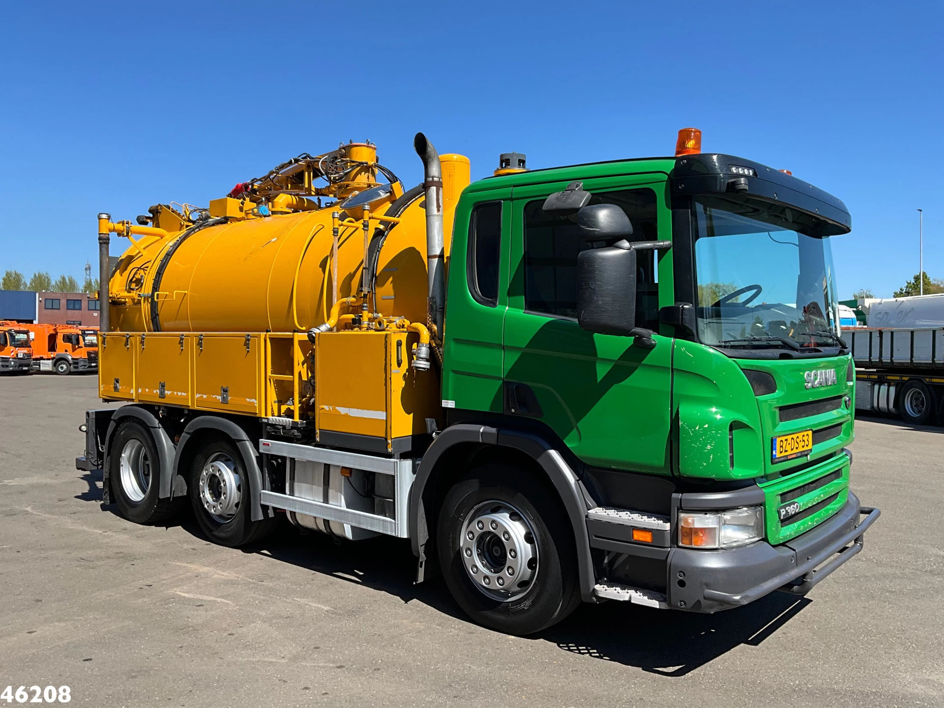 Scania P 2011 - 360 Euro 6 Bekker LaGram 9m³ kolkenzuiger immagine 6