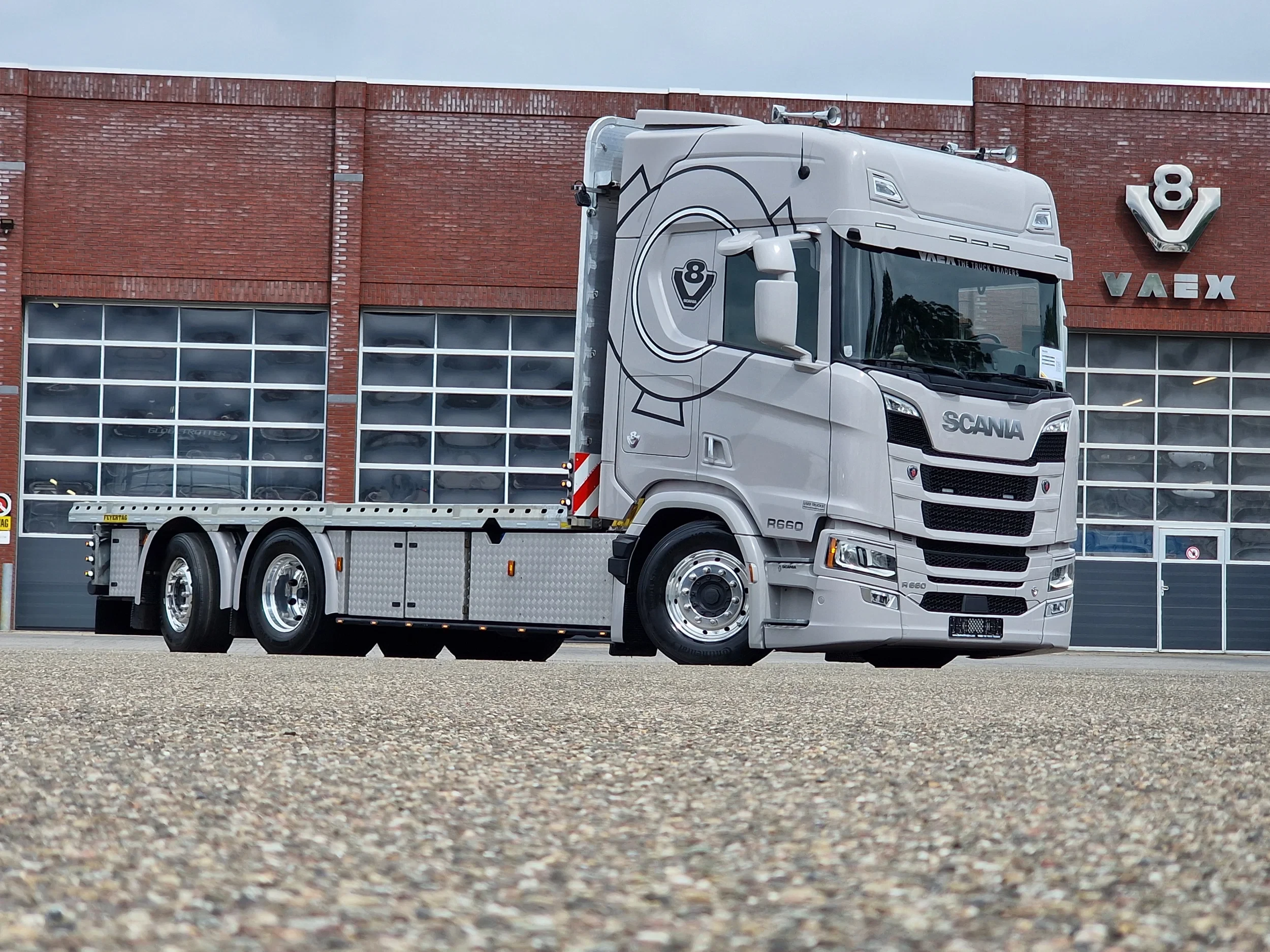 Scania R 2024 - R660 V8 NGS retarder - full air - WB435 - alcoa - steering axle afbeelding 13