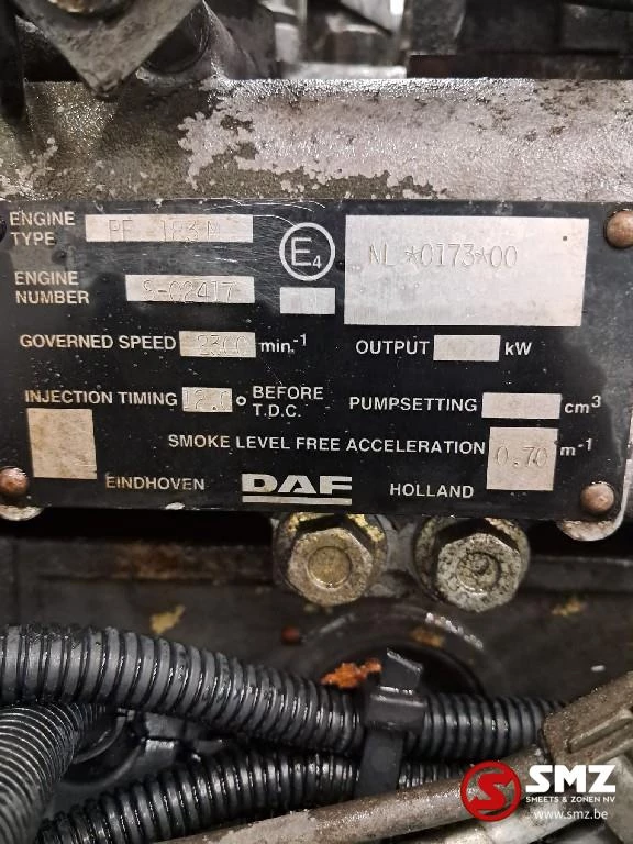 DAF 1999 - Occ motor PF183M 250hp 183KW DAF zdjęcie 5