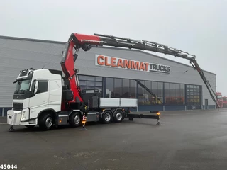 Volvo FH 2023 - 540 8x2 Fassi 145 Tonmeter laadkraan + Fly-JIb Just 7.187 Km! Demo voertuig! te koop