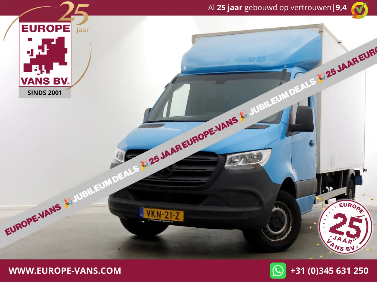 Mercedes-Benz Sprinter 2021 - 311 CDI 115pk E6 RWD Bakwagen met achterdeuren 2-Persoons 06-2021 immagine 1