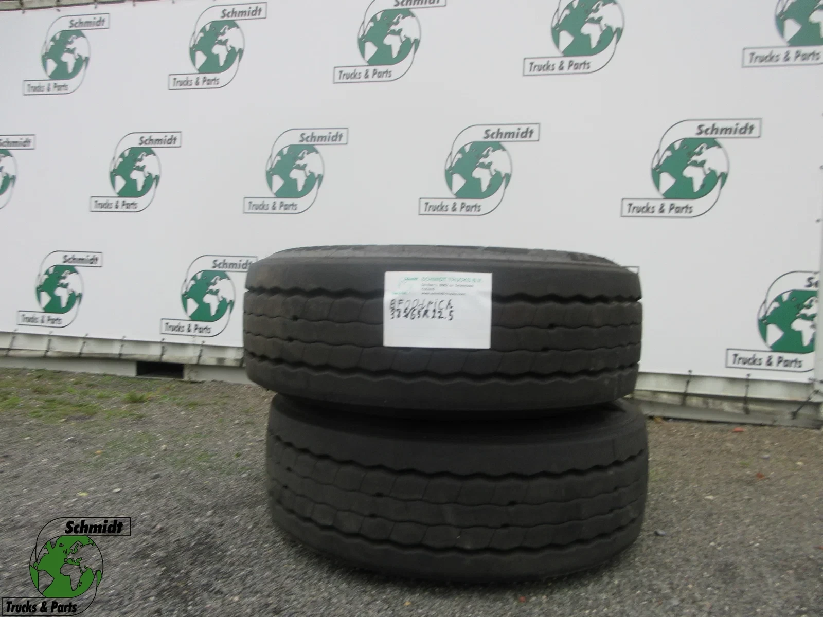 - BFGOODRICN ROUTE 385/65R22.5 BAND MET STAAL WIEL 2025 image 1
