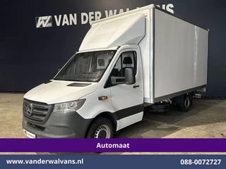 Mercedes-Benz Sprinter 2022 - 317 CDI 170pk 9G-Tronic Automaat Bakwagen 21m3 KUUB Hoog Laadklep Zijdeur Euro6 Airco | Leder | Lat om Lat betimmering image 7