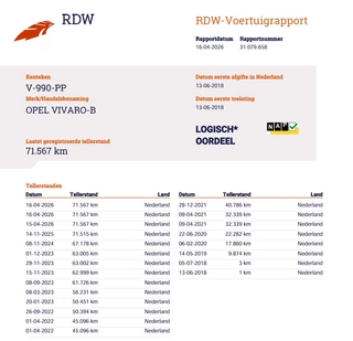 Opel Vivaro 2018 - 1.6 CDTI 122pk Euro 6 - L2 Lang - Trekhaak - Airco - Navi image 6