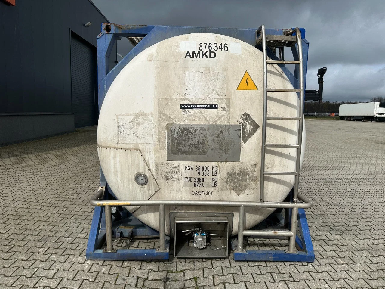 Welfit Oddy 2001 - 20FT SWAPBODY 31.050L / T7 / L4BN / AMKD / 5Y inspection: 08-2027 imagem 6