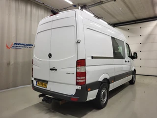 Mercedes-Benz Sprinter 2017 - 314CDI L2/H2 Dubbele Cabine 3500kg Trekgewicht Automaat Euro 6! afbeelding 3 miniatuur